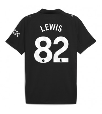 Manchester City Rico Lewis #82 Udebanetrøje 2025-26 Kortærmet